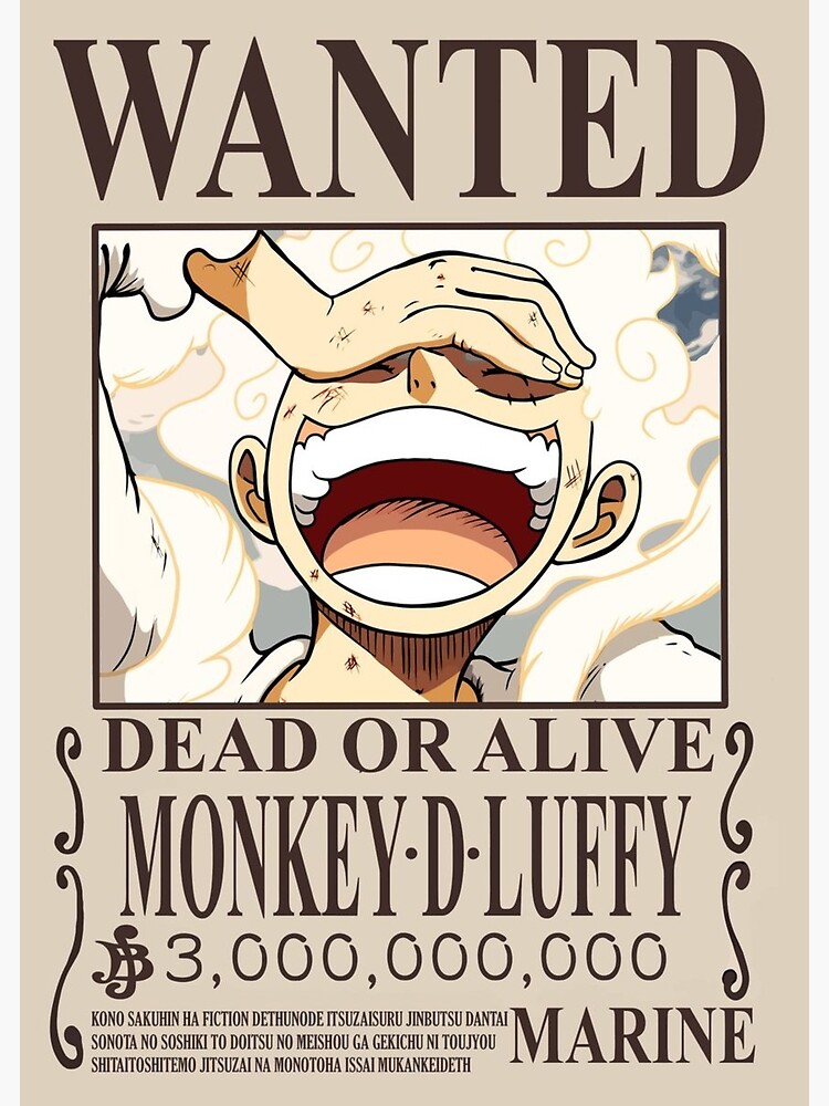 monkey d Luffy gear 5 posters & prints by shieru - Printler