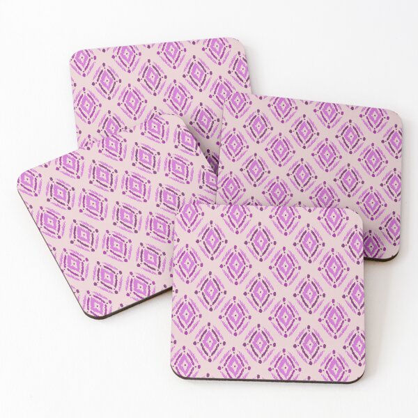Item preview, Magenta Ikat Print designed and sold by Erin Klauk.