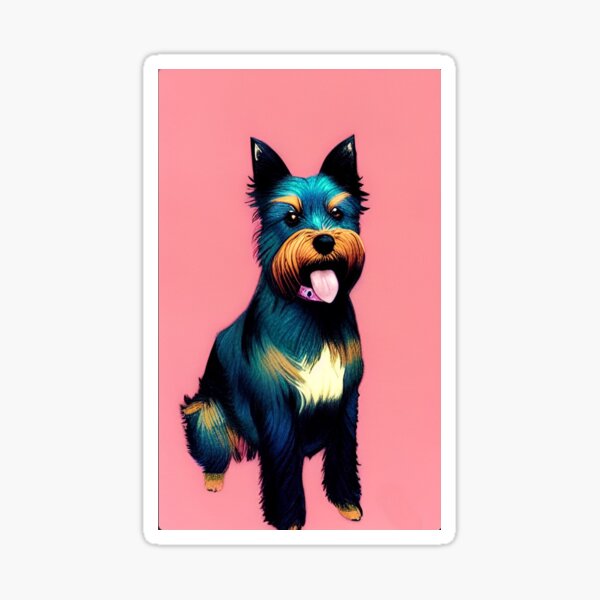 Item preview, Australian terrier  designed and sold by GroovyDino.