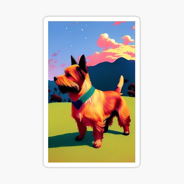 Item preview, Australian terrier  designed and sold by GroovyDino.