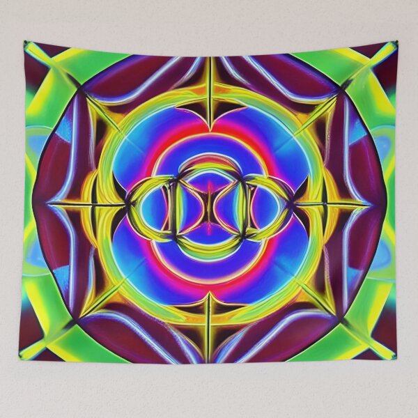 Item preview, Tesselation - Psychedelic Pattern designed and sold by NomadicCreative.