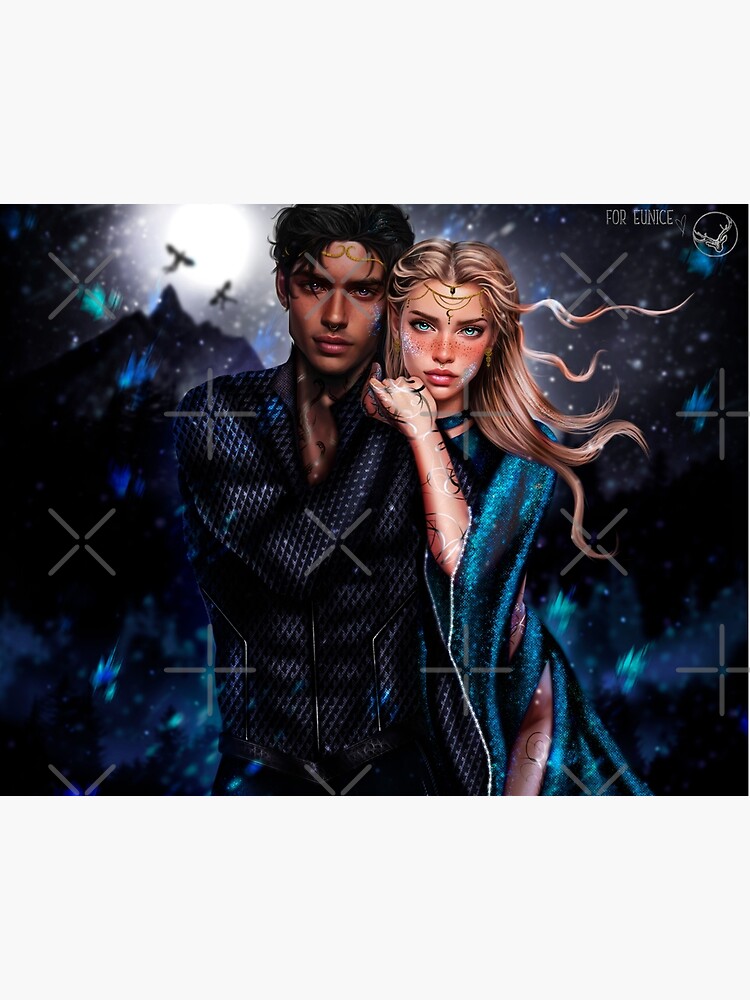 Feyre + Rhysand // ACOTAR coloring book  Coloring books, Feyre and  rhysand, Sarah j maas books
