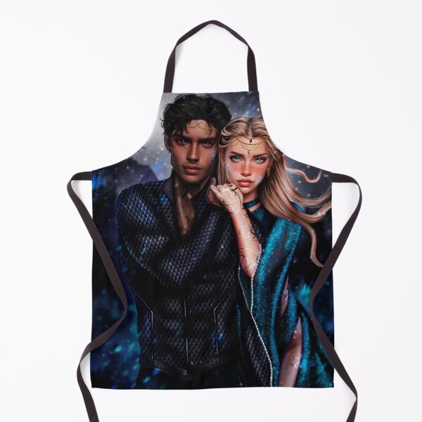 Item preview, Feyre Archeron and Rhysand Darling from Acotar designed and sold by Bookhemisferium.