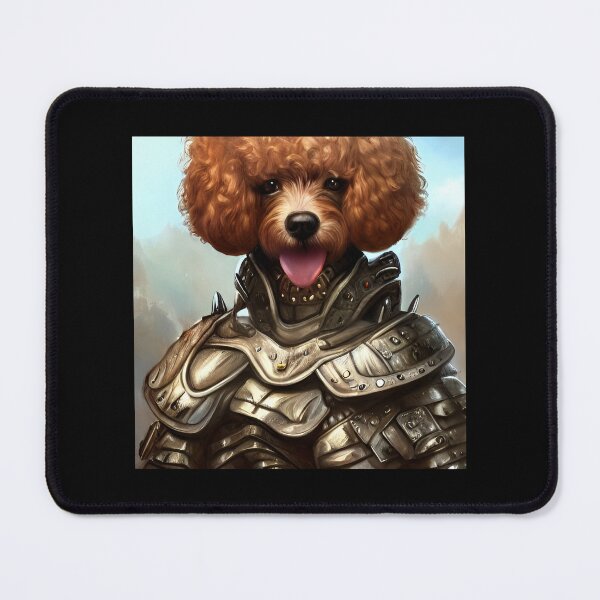 Artikelvorschau, AI Generated Art, War Poodle entworfen und verkauft von RabbitHoleMI.