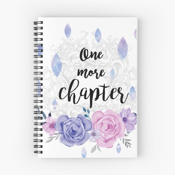 Item preview, One More Chapter - Flower Drops white watercolor illustration designed and sold by kimcarlika.