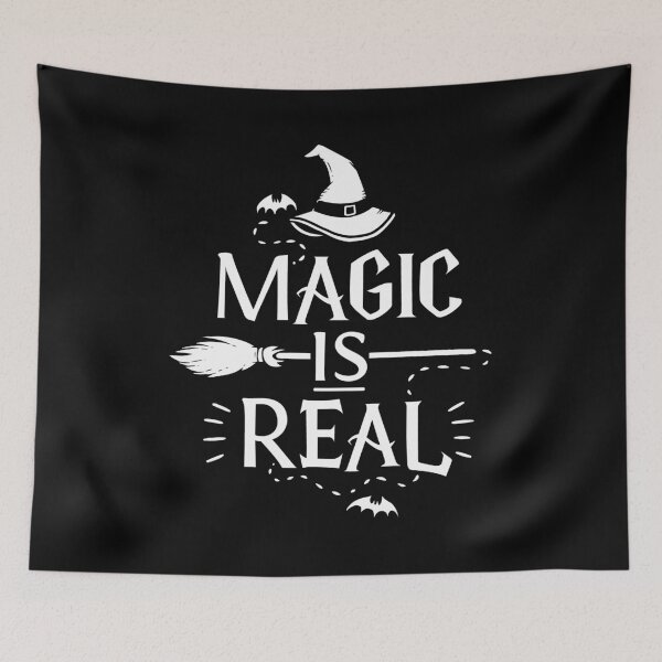 Item preview, Magic is Real, Halloween Witch designed and sold by BootsBoots.