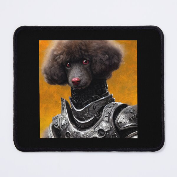 Artikelvorschau, AI Generated Art, War Poodle entworfen und verkauft von RabbitHoleMI.