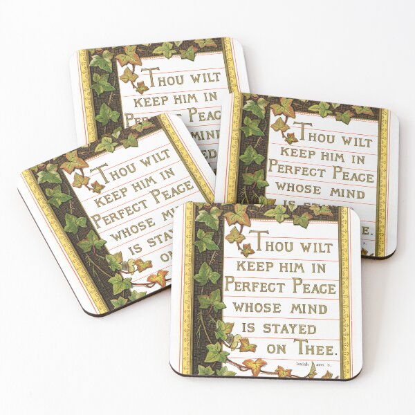 Item preview, Thou Wilt Keep Him in Perfect Peace. Isaiah 26:3 designed and sold by Pictures With A Message.