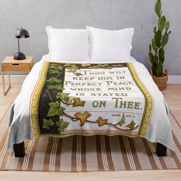 Item preview, Thou Wilt Keep Him in Perfect Peace. Isaiah 26:3 designed and sold by Pictures With A Message.