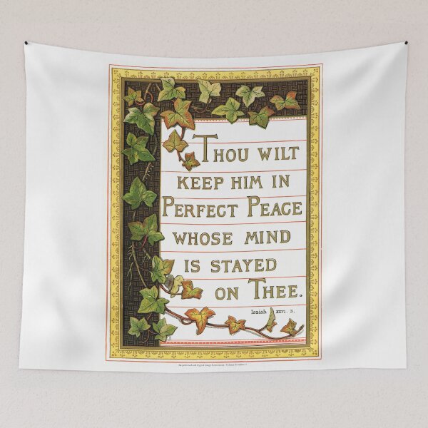 Item preview, Thou Wilt Keep Him in Perfect Peace. Isaiah 26:3 designed and sold by Pictures With A Message.