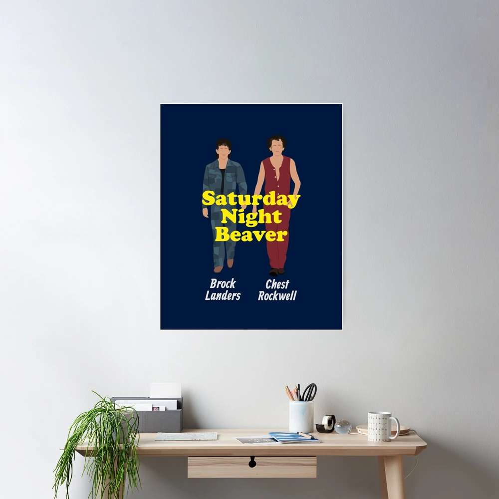 Saturday Night Beaver featuring Brock Landers & Chest Rockwell | Poster