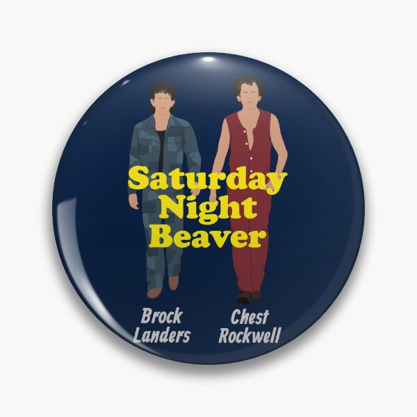 Item preview, Saturday Night Beaver featuring Brock Landers & Chest Rockwell designed and sold by Primotees.