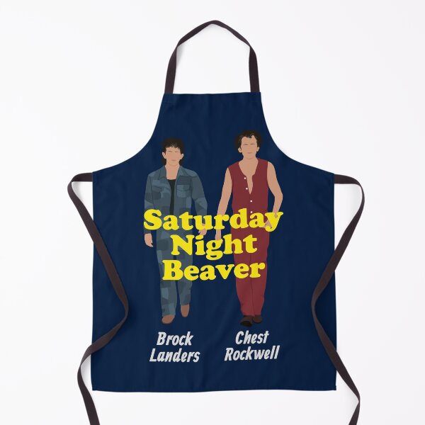 Item preview, Saturday Night Beaver featuring Brock Landers & Chest Rockwell designed and sold by Primotees.