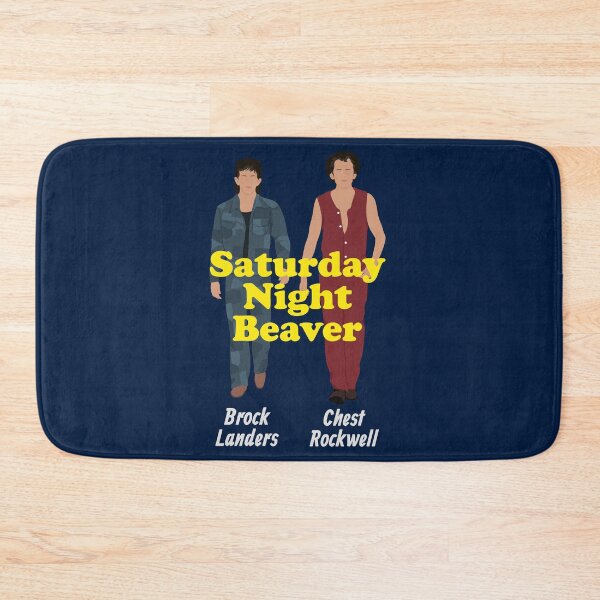 Item preview, Saturday Night Beaver featuring Brock Landers & Chest Rockwell designed and sold by Primotees.