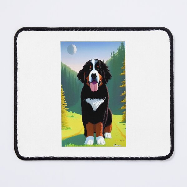 Item preview, bernese mountain dog designed and sold by GroovyDino.