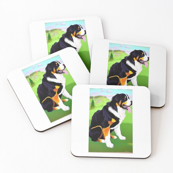 Item preview, Bernese mountain dog designed and sold by GroovyDino.