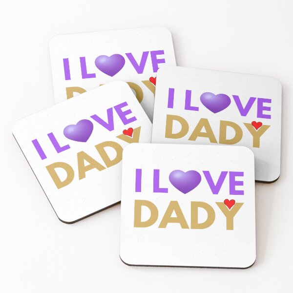Item preview, I Love Dady designed and sold by The Love Quill.