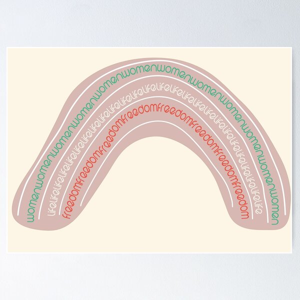 Item preview, women life freedom designed and sold by frickedesign.