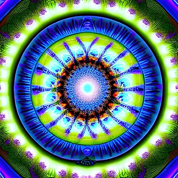 Artwork thumbnail, Unity - Psychedelic Pattern by NomadicCreative