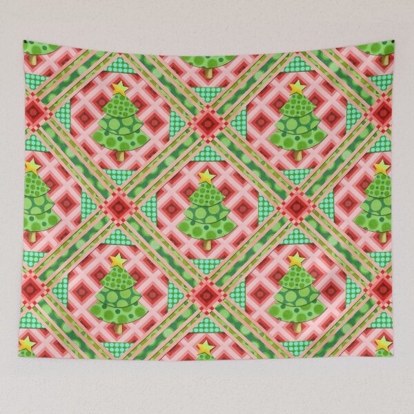 Item preview, Groovy Festive Christmas Tree designed and sold by PatriciaSheaDesigns.