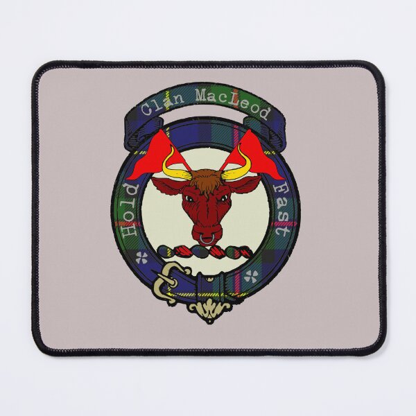 Item preview, MacLeod Clan Surname Tartan Crest designed and sold by BagTown Clans.