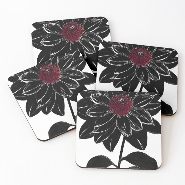 Item preview, Dahlia in Black and Red designed and sold by ~.