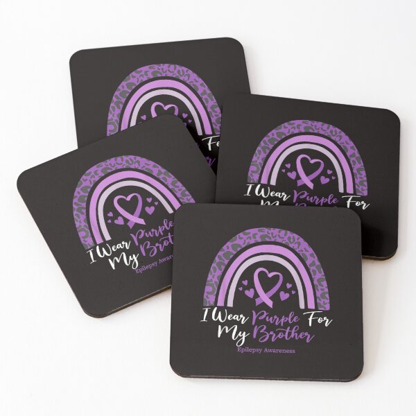 Item preview, I Wear Purple For My Brother Ribbon Epilepsy Awareness designed and sold by Best Selling ⭐⭐⭐⭐⭐(9.0).