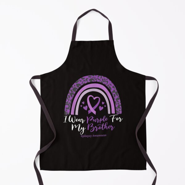 Item preview, I Wear Purple For My Brother Ribbon Epilepsy Awareness designed and sold by Best Selling ⭐⭐⭐⭐⭐(9.0).