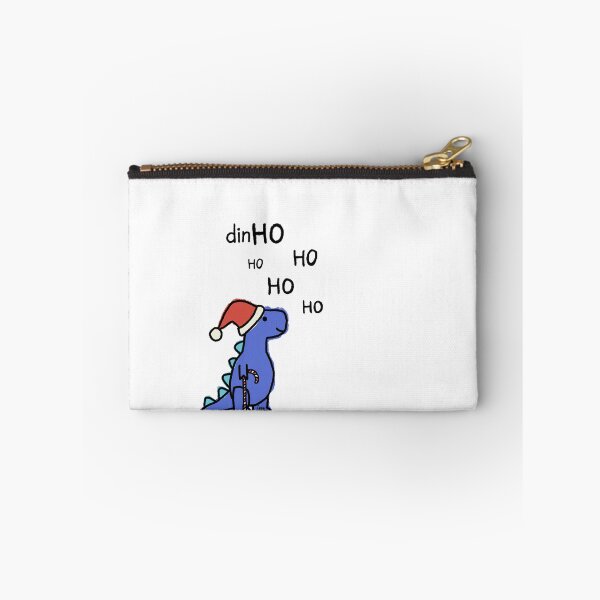 Artikelvorschau, Dino Weihnachts-Hohoho (blau) entworfen und verkauft von MentaLee.