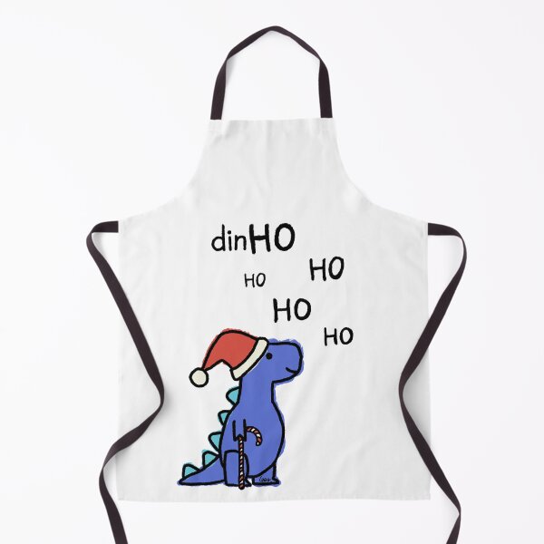 Artikelvorschau, Dino Weihnachts-Hohoho (blau) entworfen und verkauft von MentaLee.