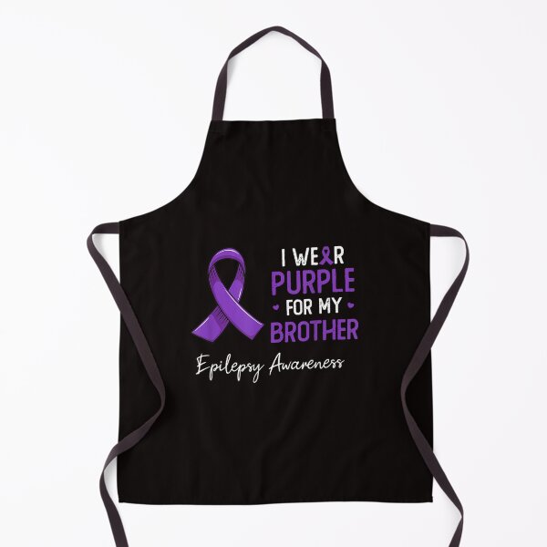 Item preview, I Wear Purple For My Brother Ribbon Epilepsy Awareness designed and sold by Best Selling ⭐⭐⭐⭐⭐(9.0).
