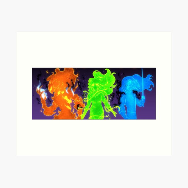 Aperçu de l'œuvre Trio de puissance créée et vendue par AuroraComic.