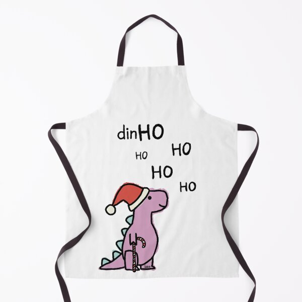 Item preview, Dino Christmas hohoho (pink) designed and sold by MentaLee.