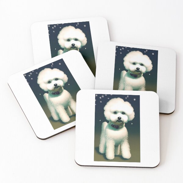 Item preview, Bichon frise  designed and sold by GroovyDino.