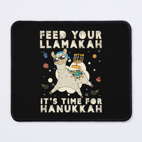 Item preview, Celebrating Chanukah Funny Llama designed and sold by ElzaMathurinppi.