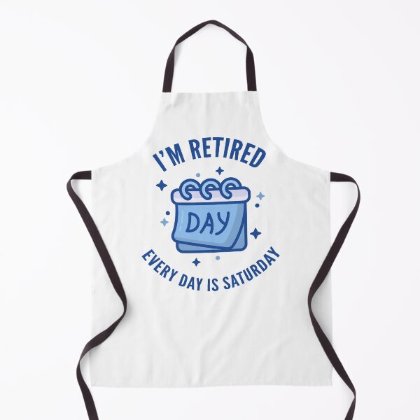 Item preview, I'm Retired, Every Day is Saturday Calendar designed and sold by Not Lost Wanderer Design.