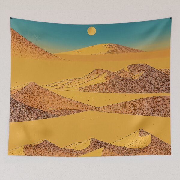 Item preview, The Desert, Beautiful Painting designed and sold by mariavision.