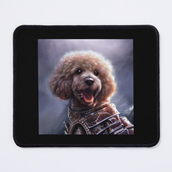 Artikelvorschau, AI Generated Art, War Poodle entworfen und verkauft von RabbitHoleMI.