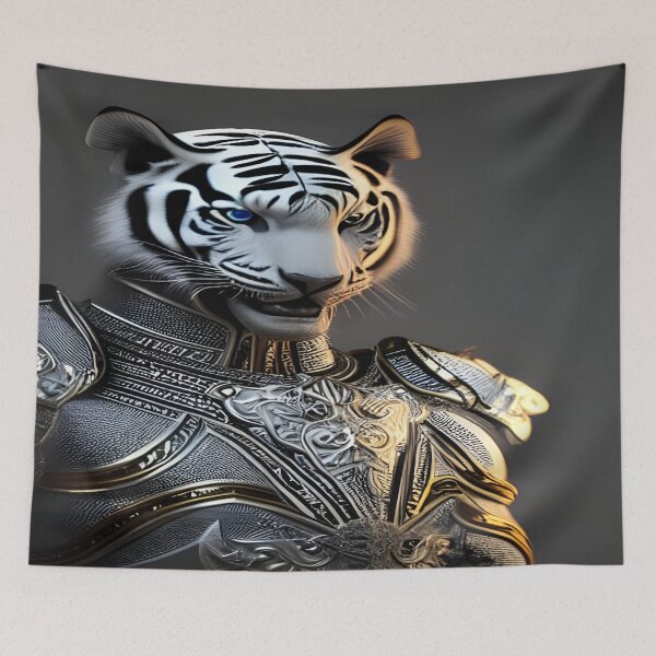Item preview, Tiger warrior designed and sold by Cyber Pulse.