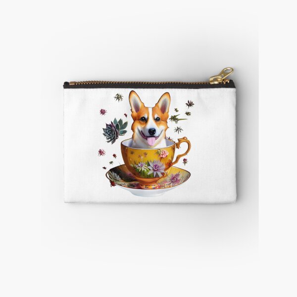Item preview, Succulent Tea Corgi designed and sold by Paint-of-Heart.