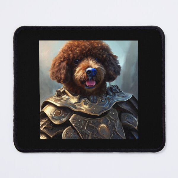 Artikelvorschau, AI Generated Art, War Poodle entworfen und verkauft von RabbitHoleMI.