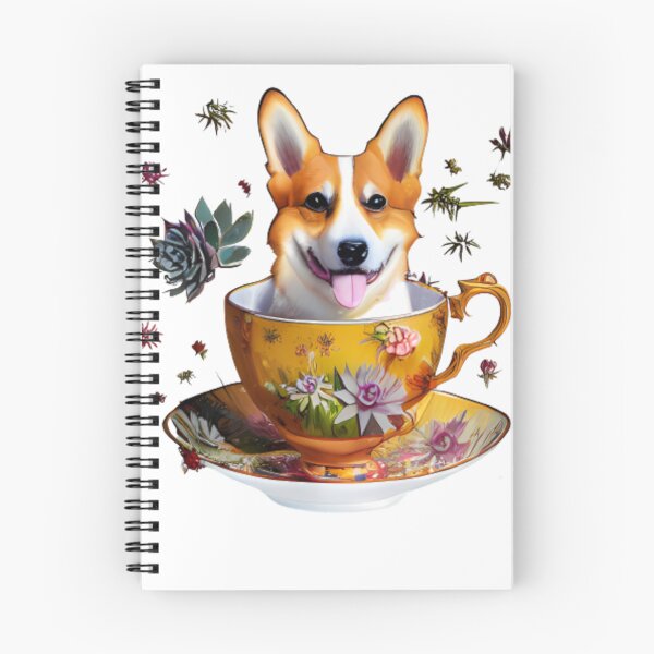 Item preview, Succulent Tea Corgi designed and sold by Paint-of-Heart.