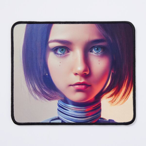 Item preview, Futuristic Robot Girl designed and sold by Dreaming Pixels.