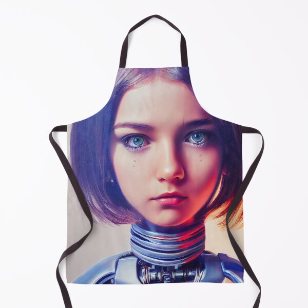 Item preview, Futuristic Robot Girl designed and sold by Dreaming Pixels.