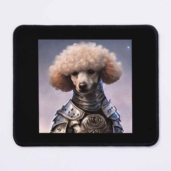 Artikelvorschau, AI Generated Art, War Poodle entworfen und verkauft von RabbitHoleMI.