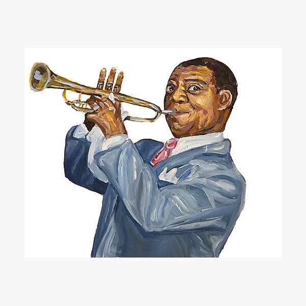 Louis Armstrong Photographic Print