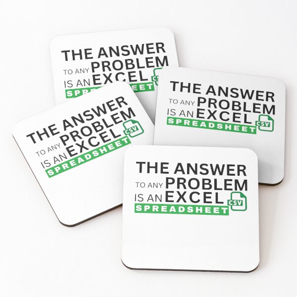 Item preview, The Answer to any problem is an excel spreadsheet designed and sold by MouDantArts.