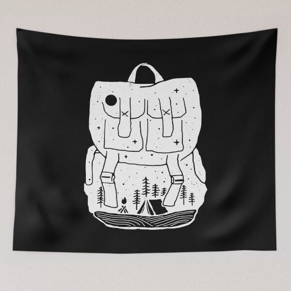 Item preview, Backpacker designed and sold by Quilimo Studio.