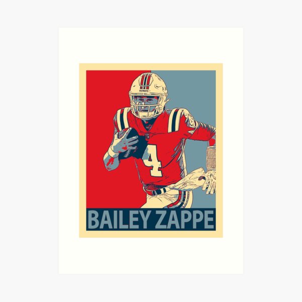 Bailey Zappe Sticker for Sale by cmills005