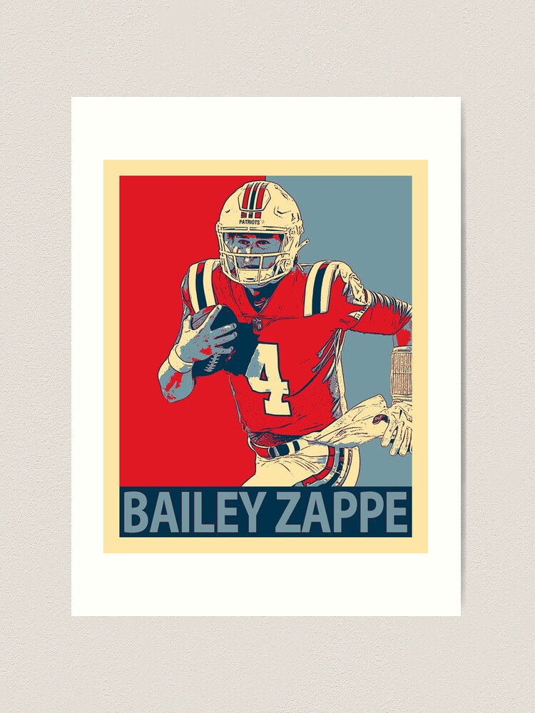 Bailey Zappe Sticker for Sale by cmills005